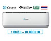 Điều hòa Casper 18000btu 1 chiều inverter GC18TL32 gas R32