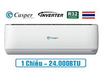 Điều hòa Casper 24000btu 1 chiều inverter GC24TL32 gas R32
