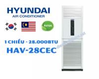 Điều hòa tủ đứng Hyundai 28000BTU 1 chiều HAV-28CEC